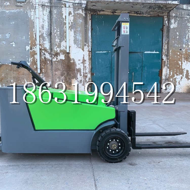 嘉峪关市小型电动叉车1吨2吨步行站驾式电瓶堆高充电装卸车液压升降车铲车